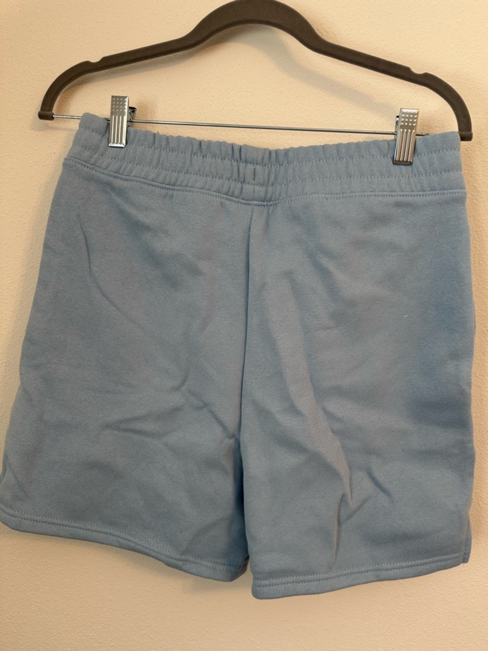 NORTH FACE Evolution Fleece Short Steel Blue Size Medium NWT - Picture 3 of 3